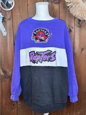 Toronto Raptors Mitchell & Ness Crewneck Sweatshirt - size 2XL Used NBA